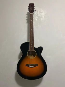 Violão Elétrico com Captação + capa acolchoada