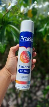 Tinta Spray Uso Geral Pratik 400ml 2 unidades 
