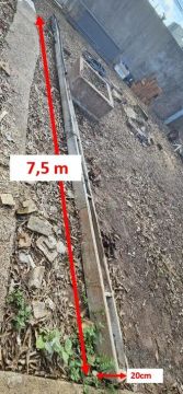 Poste de concreto quadrado , 7,50m.