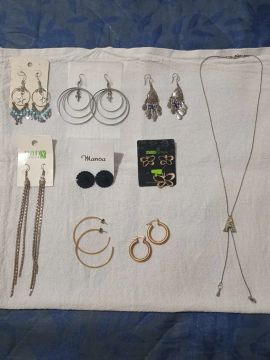 Kit de brincos bijuterias