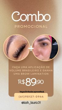 Cílios e sobrancelhas 