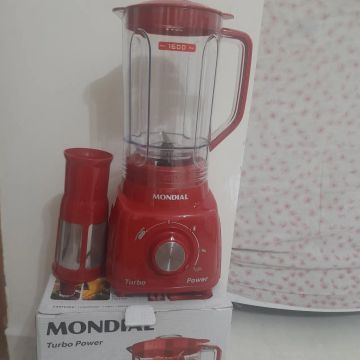 Liquidificador Mondial Turbo Power 1600W - Vermelho