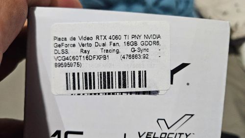 PNY GeForce RTX? 4060 Ti 16GB VERTO Dual Fan DLSS 3