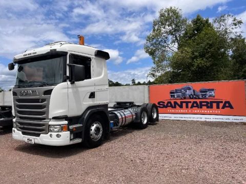 Scania G 400 A6X2 2014 Cavalo Mecânico Trucado Automático Completo Revisado Único Dono