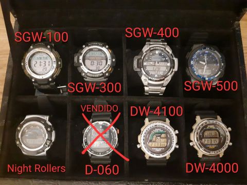 Relógios Casio e Citizen - Coleção com 7