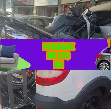Reboque de moto em BH e região<br>
