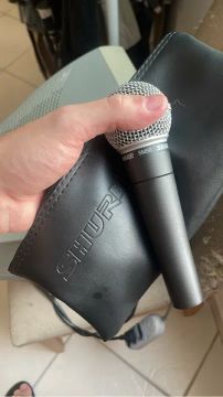 Microfone Shure SM58 original + cabo