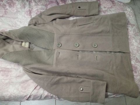 Casaco feminino bege