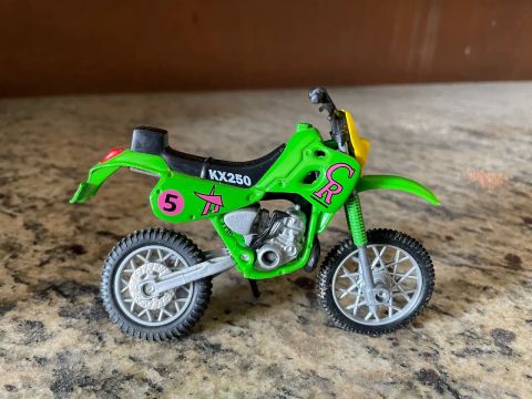 Motocicleta de Brinquedo Kawasaki KX250