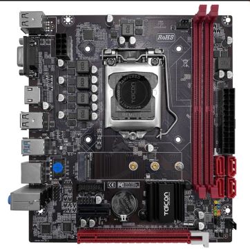 Placa mãe b250 taicon, COM I3 8100t 