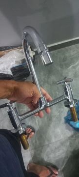 Torneira de Cozinha - Nova - Cromada