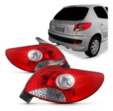 Vendo par de lanternas original peugeot 207