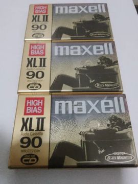 Fita K-7 Áudio Maxell 90 Original Importada Lacrada