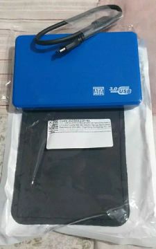 HD Externo 1 TB com Case e Capa de Proteção !