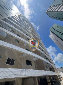 Apartamento com 2 dormitórios para alugar, 59 m² por R$ 3.300,00/mês - Petrópolis - Natal/
