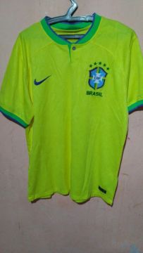 Camisa do brasil tamanho G 1.1 vendo leia e olha as fotos troca ou venda por outra 