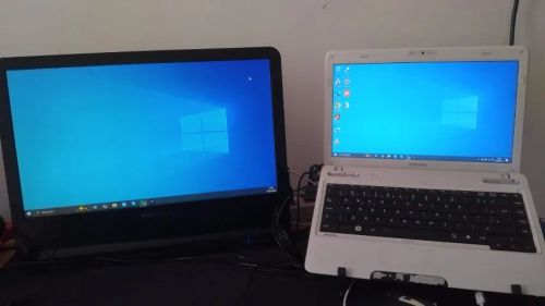 Laptop e Monitor