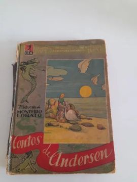 livro: contos de andersen 2º edição tradução monteiro lobato 1934