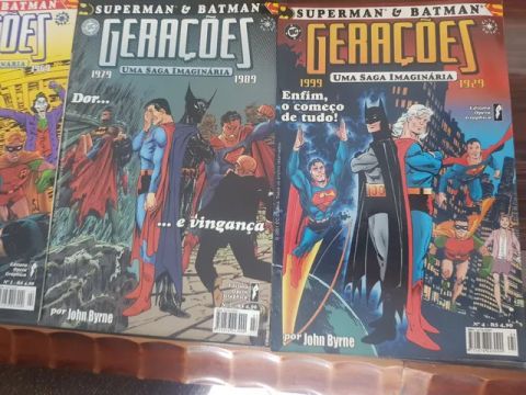 Coleção Gerações DC e O Procurado da Top Cow.