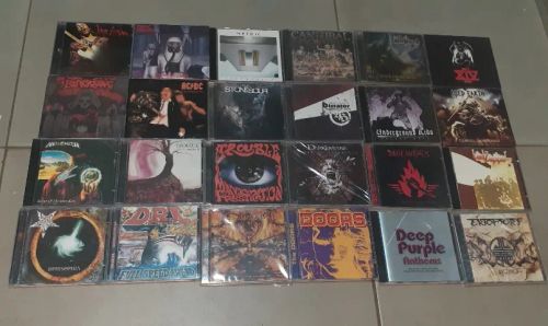 Combo CDs Rock Heavy Metal Black Death Metal