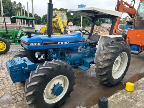 Trator Ford 6610 4x4 eixo Zf 