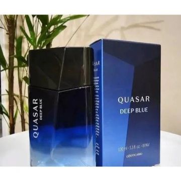 Perfume Quasar Deep Blue 100ml - Novo