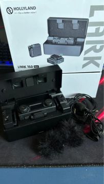 Microfone Hollyland Lark 150 duo
