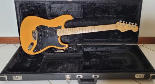 Guitarra Fender American Deluxe Serie Aniversário 60th Ash