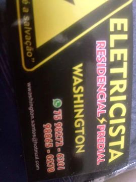Eletricista Residencial e Predial - Washington
