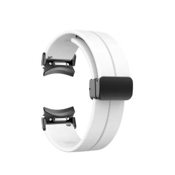 Pulseira magnética de silicone para samsung galaxy watch6 classic