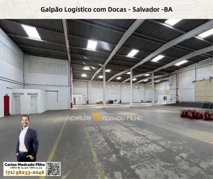 2.300 m² com Docas Exclusivas e Localização Privilegiada: O espaço ideal para sua operação