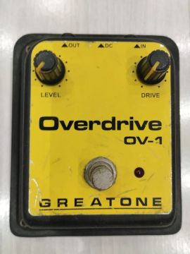 PEDAL GUITARRA GREATONE OVERDRIVE OV1