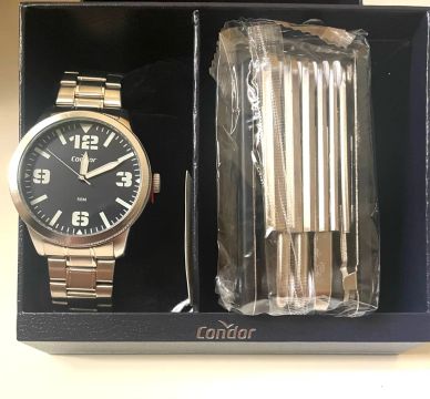 Relógio Condor Masculino + Kit Ferramentas