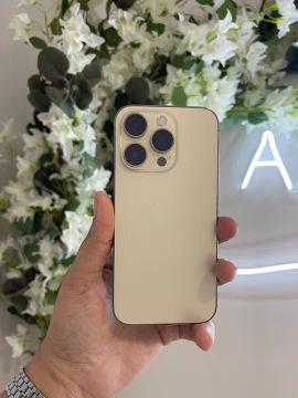 IPhone 14 Pro 256gb Dourado semi novo +brindes 