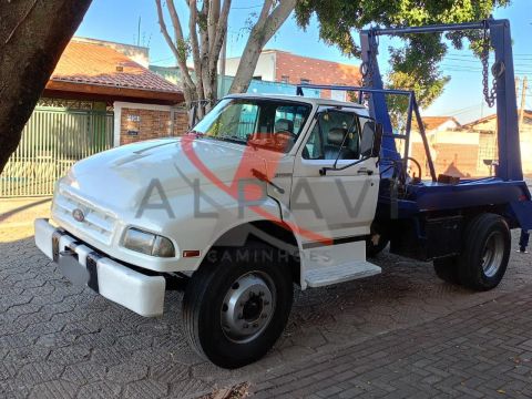 Ford F 12.000 Sapão 1993 Poli Guindaste 