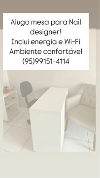 Alugo mesa para manicure 