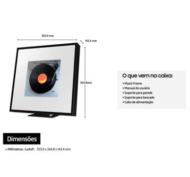 Music Frame Samsung LS60D, Dolby Atmos