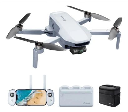 POUCO USO: Drone Atom Potensic Combo 3 Baterias
