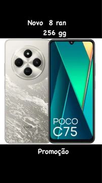 POCO C75 Novo 8GB RAM 256GB - Promoção!