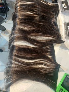 Tela pra Mega Hair 100% Humano 50 cetimetro 