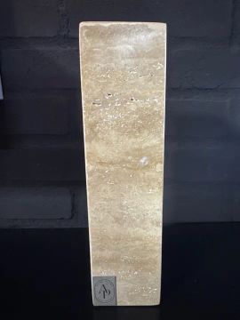 Vaso solitario travertino romano  (pedra importada)