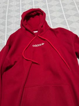 Moletom Adidas Vermelho Unissex
