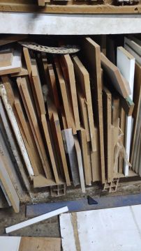 Retalhos de MDF 