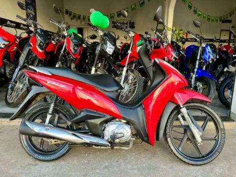 Biz 110i / Vermelha / 2018 com 2025 em dia!