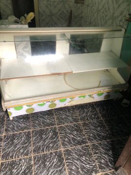 Vitrine de vidro para loja 