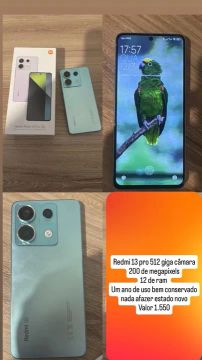Redmi  not 13 Pro 512GB - Câmera 200MP -