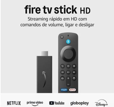 Fire stick HD Full para converter tv antigas em smart 
