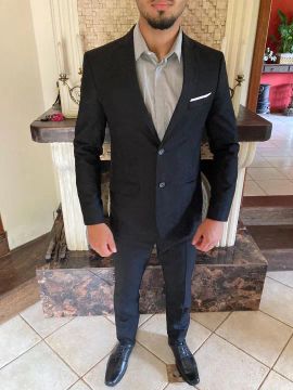 Terno Aduana Masculino Preto