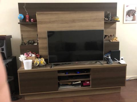 Rack para TV com Painel