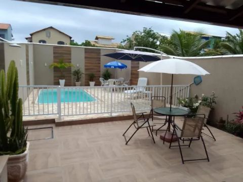 Casa 2 quartos de Temporada em Cordeirinho